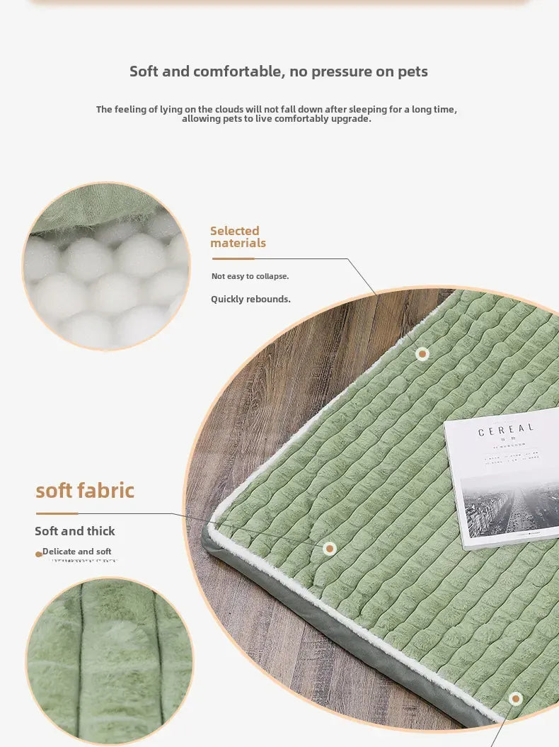 Comfortable dog bed for hip dysplasia and arthritis support