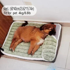 Supportive orthopedic dog bed designed for large breeds and joint care