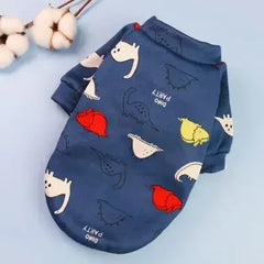 Winter Warm Small Dog Hoodie | Soft Pet Sweatshirt for Bulldogs, Chihuahuas & Shih Tzus | Cozy Puppy & Cat Pullover Coat