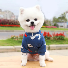 Winter Warm Small Dog Hoodie | Soft Pet Sweatshirt for Bulldogs, Chihuahuas & Shih Tzus | Cozy Puppy & Cat Pullover Coat