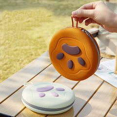 2-in-1 Foldable Pet Food Bowl - Portable Silicone Travel Dog & Cat Bowl