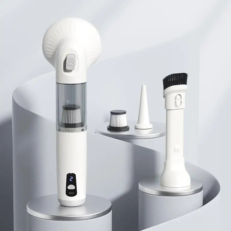 3-in-1 Pet Vacuum Groomer - Comb, Suction & Blow Dryer for Hair Removal