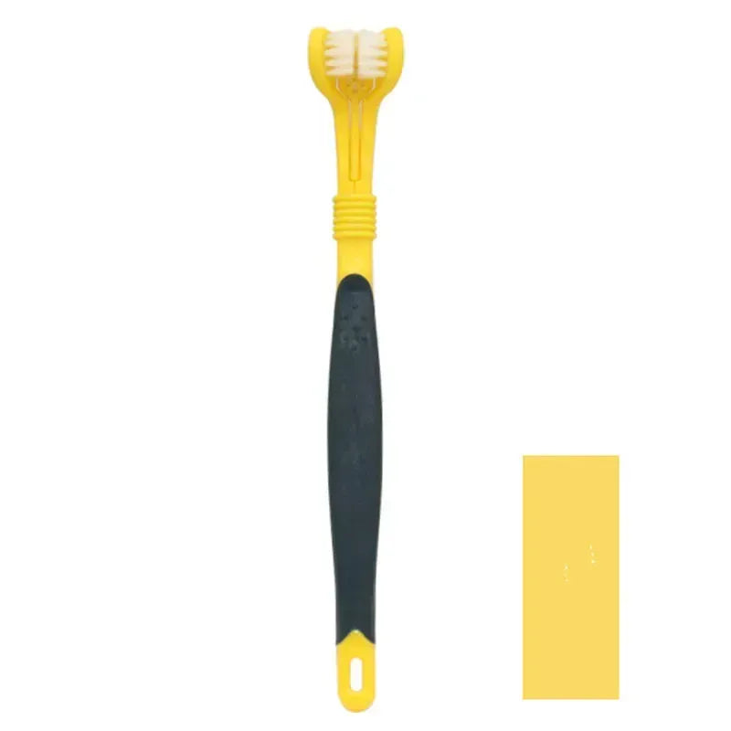 3-Sided Pet Toothbrush | Dog & Cat Dental Care | Tartar & Bad Breath Remover