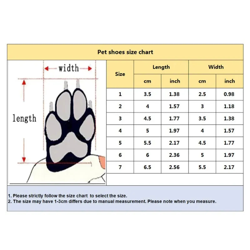 4-Pack Puppy Paw Protectors - Soft-Soled Prewalker Shoes for Winter