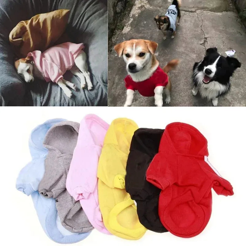 Adidog Brand Hoodie - Athletic Style Winter Coat for Medium & Large Dogs