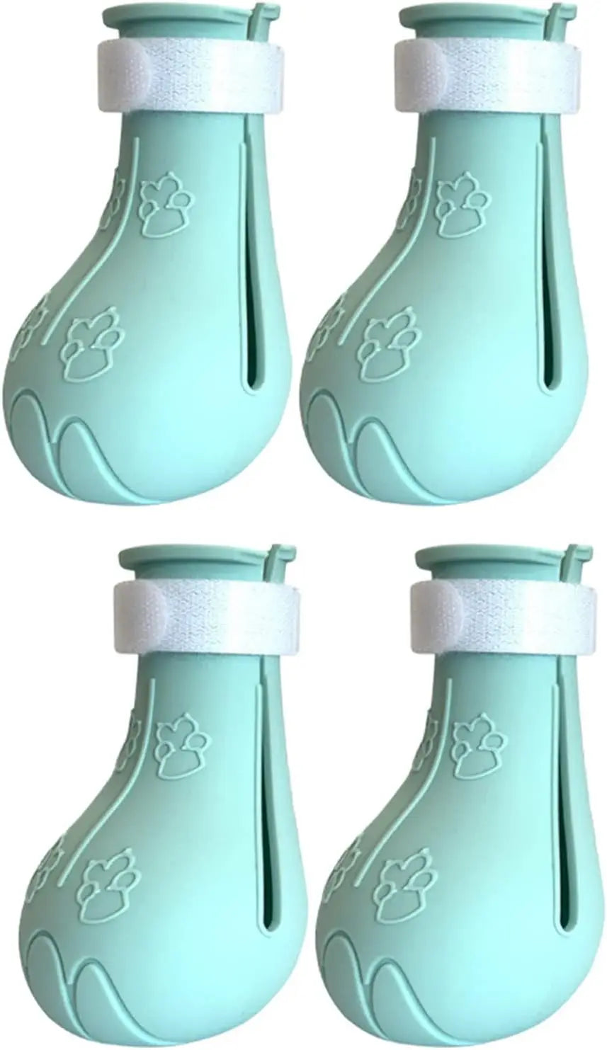 Adjustable Cat Paw Protectors – Silicone Anti-Scratch Mittens for Bathing & Grooming