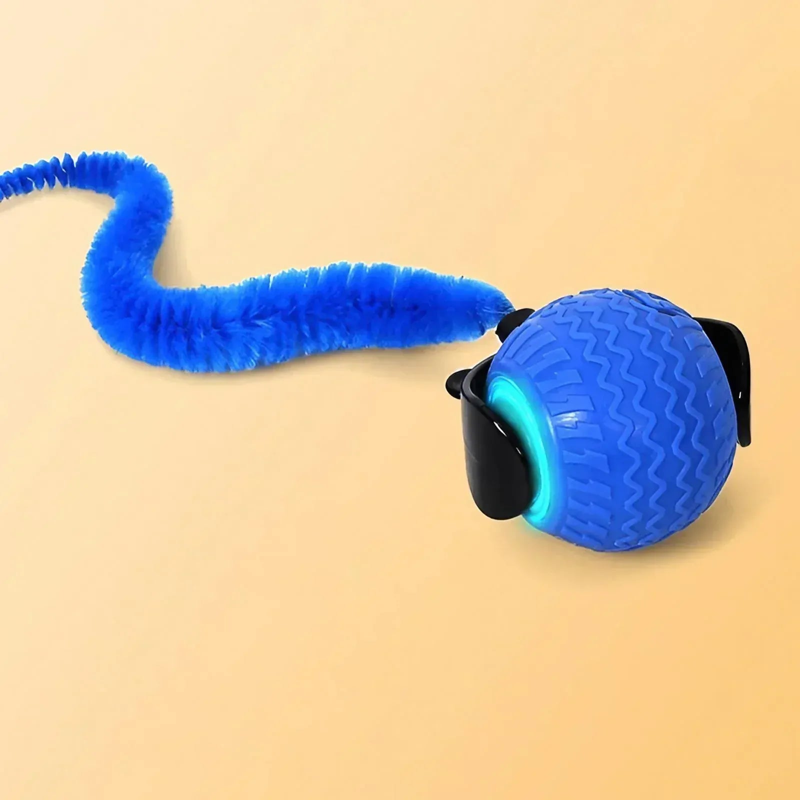 Automatic Cat Ball Toy - Smart Obstacle Avoidance 360° Rotation LED Lights