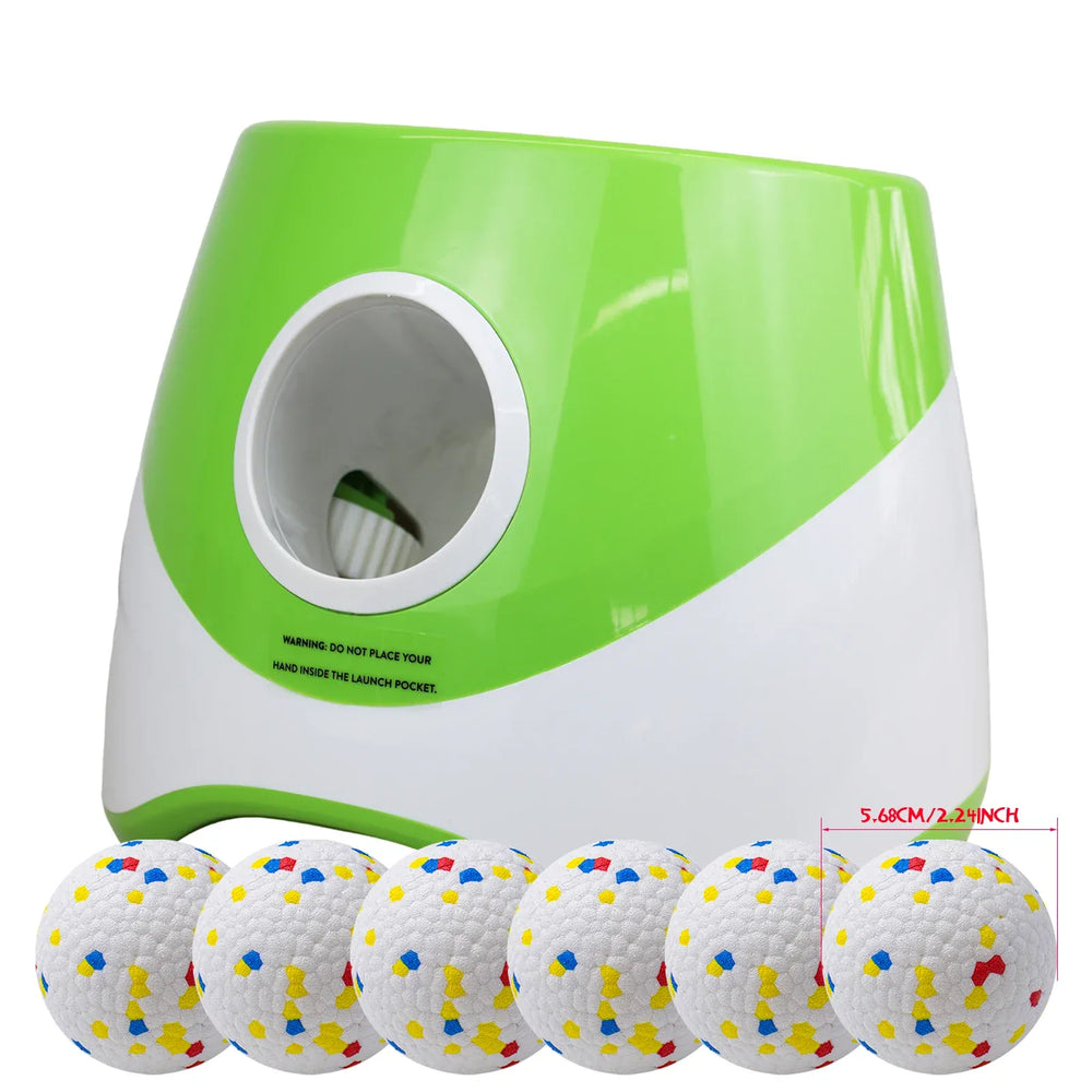 Automatic Dog Tennis Ball Launcher | Interactive Fun Chase Toy | Rechargeable Fetch Catapult for Dogs