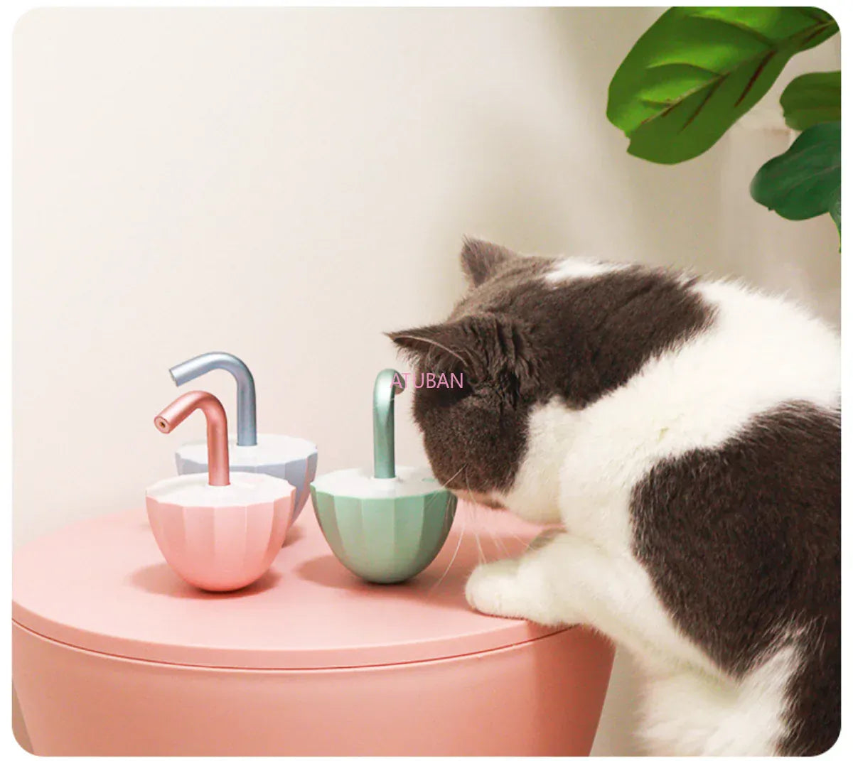 Automatic Laser Cat Toy - 360° Irregular Rotation Tumbler with Catnip Compartment