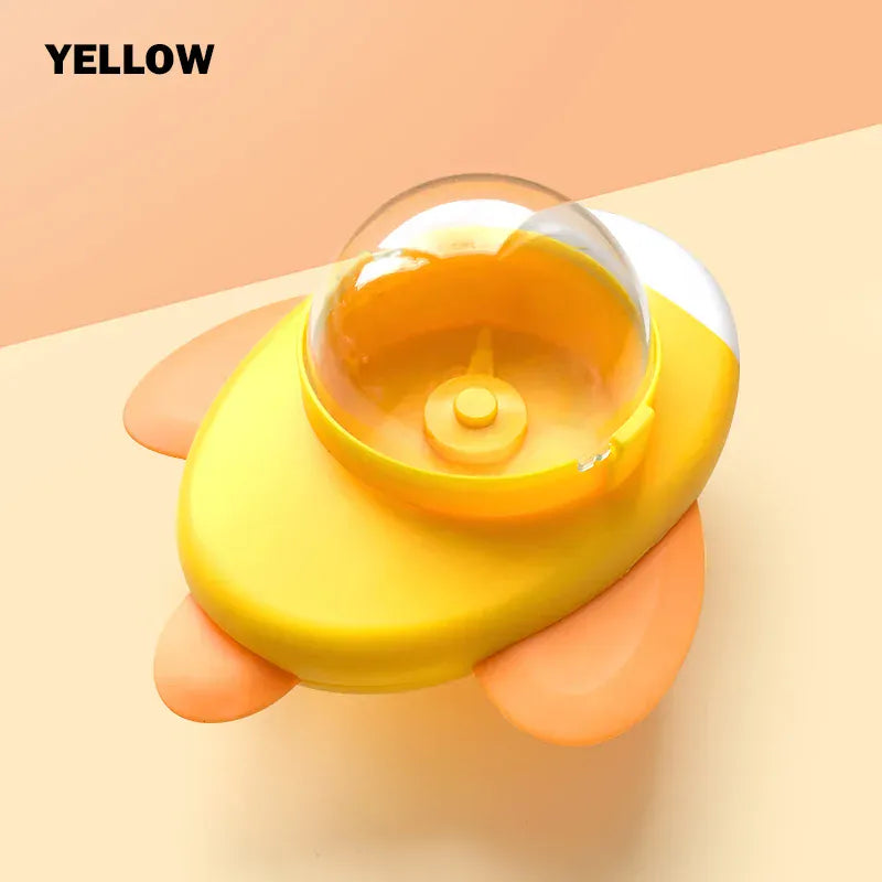 Automatic Treat Dispenser Duck - Interactive Food Puzzle Toy for Dogs Cats