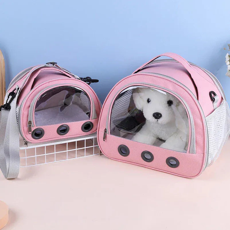 Aviation Approved Pet Carrier Backpack - Anti-Suffocation Travel Bag for Cats, Dogs, Birds & Rabbits with Thick Cotton Cushion