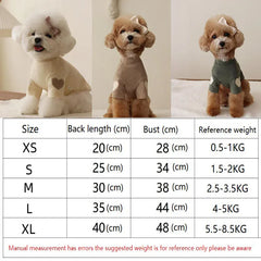 Bear Hoodie Pet Shirt - Cute Base Layer for Cats & Small Dogs
