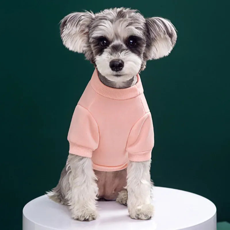 Bear Pattern Dog Sweatshirt | Winter Warm Pet Pullover for Small & Medium Dogs & Cats | Cute Puppy Jacket & Chihuahua Outfit
