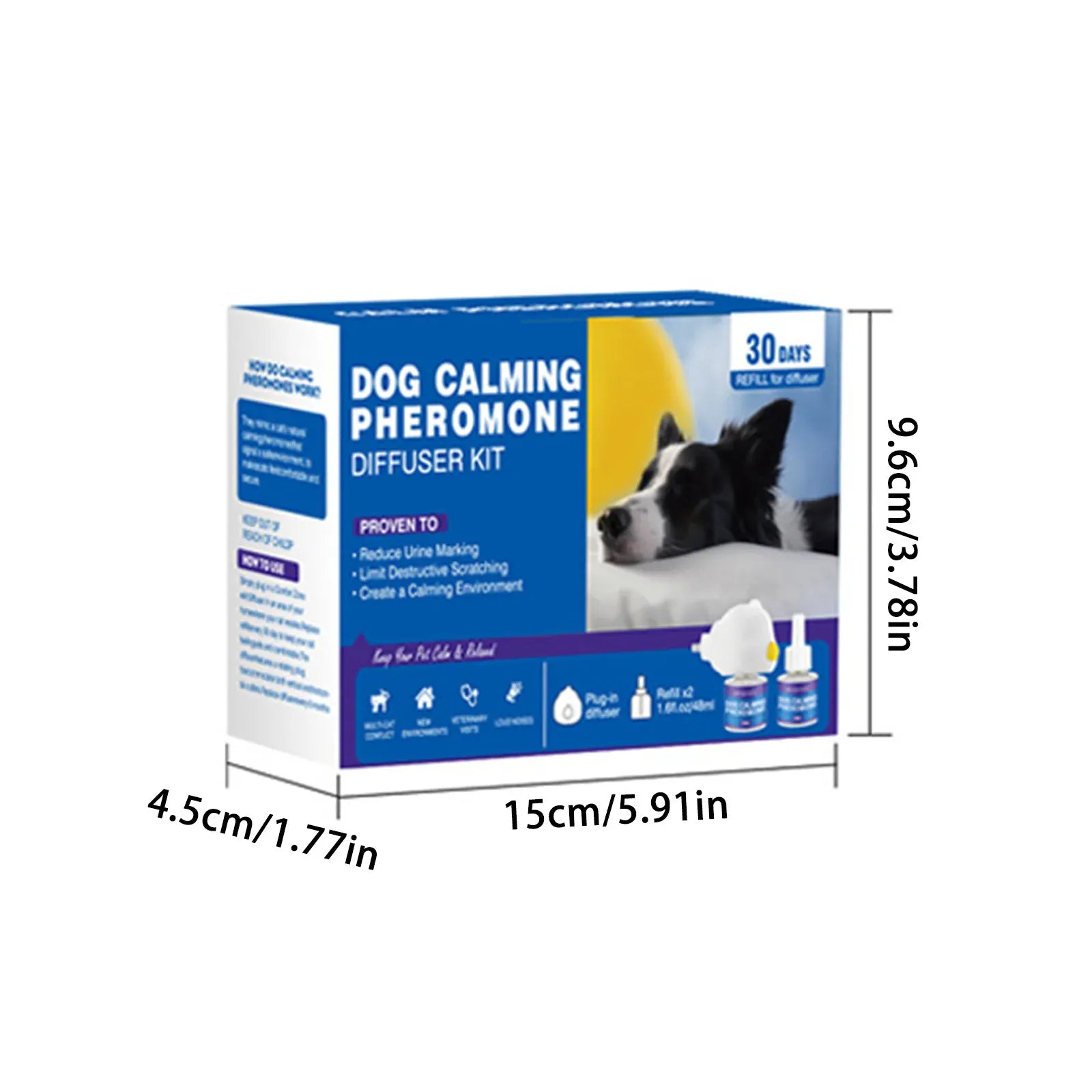 Cat Calming Diffuser Kit - 60 Day Pheromone Stress & Anxiety Relief