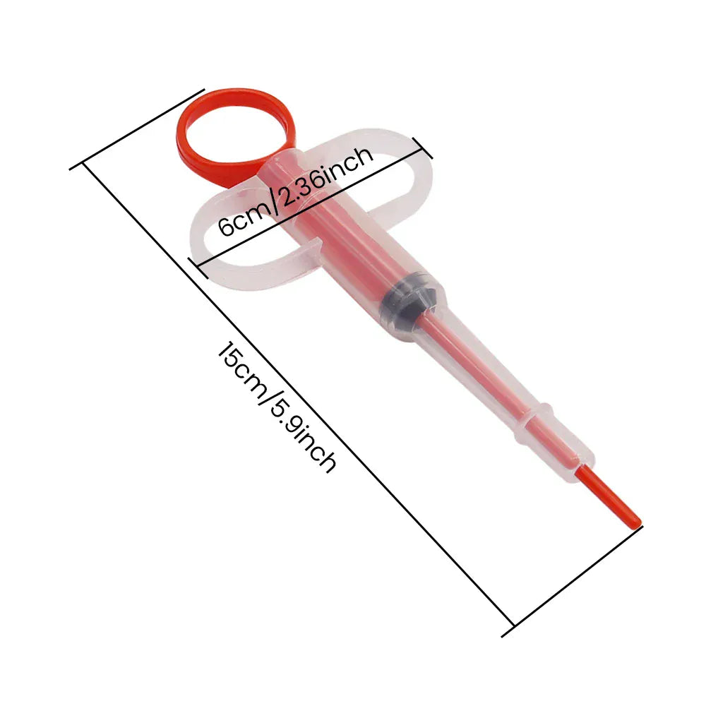 Cat & Dog Pill Shooter – Soft Tip Pet Medicine Dispenser, Liquid Feeding & Tablet Popper for Puppy & Kitten