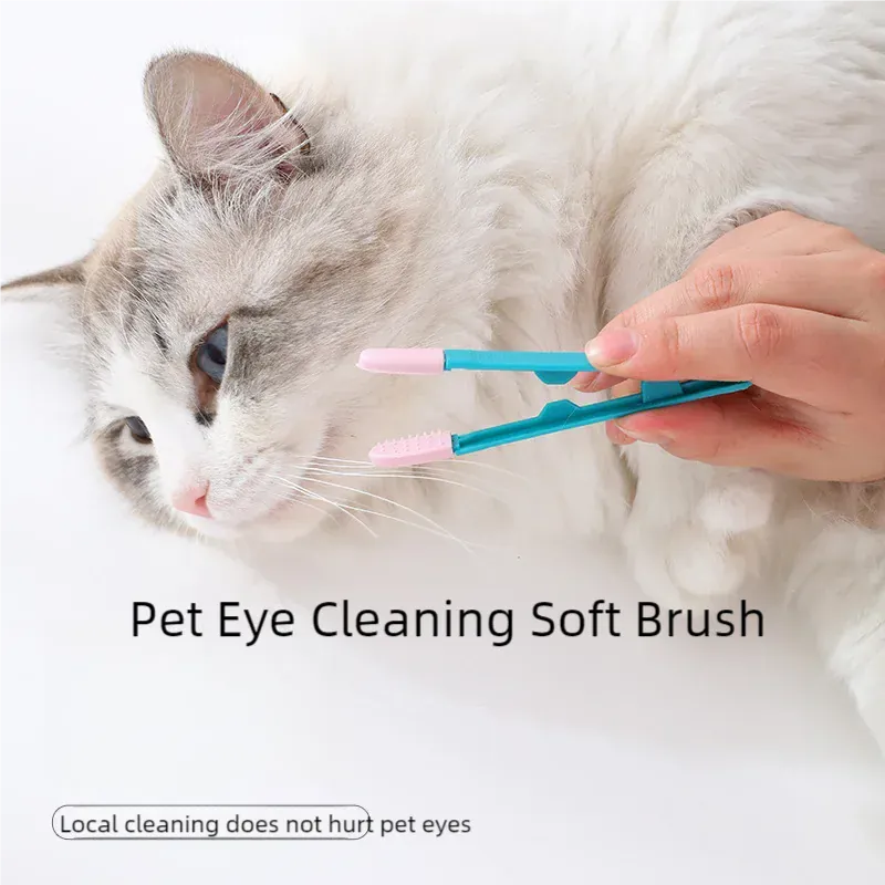 cat eye brush, cat grooming brush, whisker cleaning, pet grooming essentials, silicone cat brush, small dog grooming, Namshira pet care