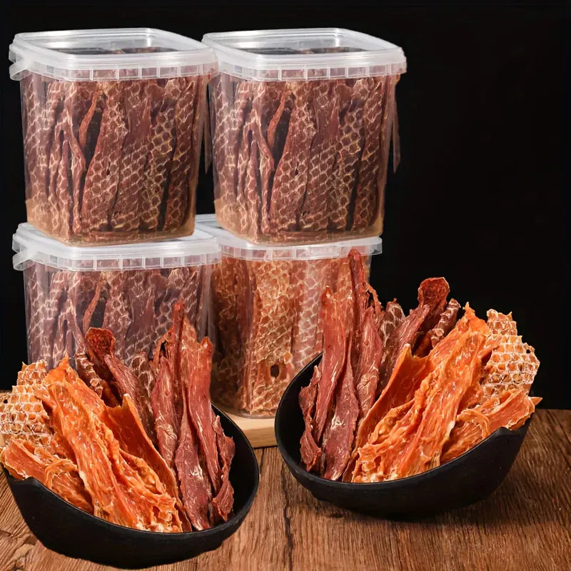 Chicken & Duck Jerky Dog Treats | Healthy Natural Dog Snacks for Small, Medium & Large Dogs | Real Chicken & Duck