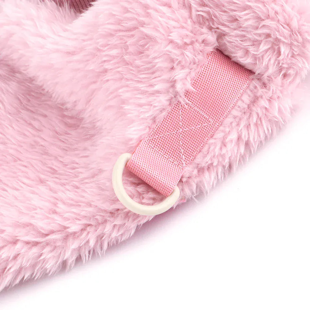 Coral Fleece Pet Vest - Soft Warm Sweater for Small Breeds & Cats