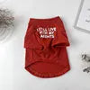 Cute Dog T-Shirt - Comfortable Cotton Apparel for Small & Large Dogs