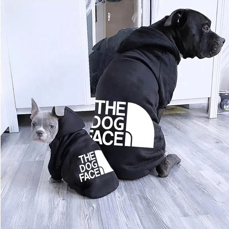 Dog Face Hoodie - All-Season Pet Apparel for Small to Giant Breeds