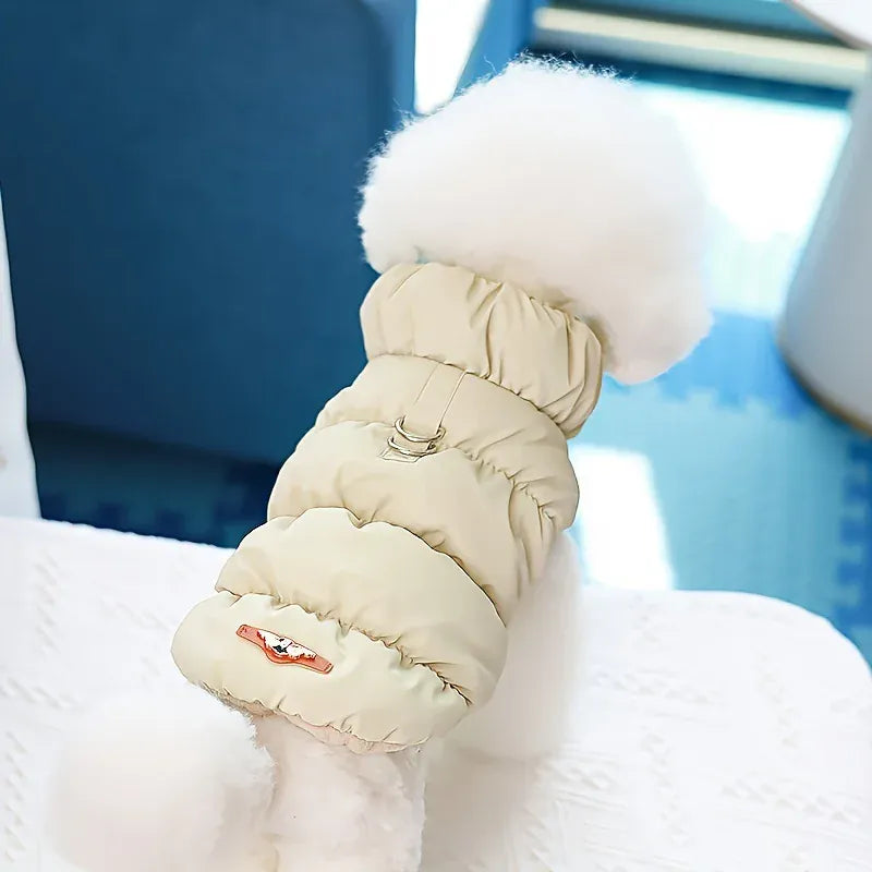 Dog Winter Coat Vest - Padded Jacket for Small Dogs & Cats