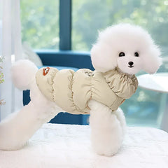 Dog Winter Coat Vest - Padded Jacket for Small Dogs & Cats