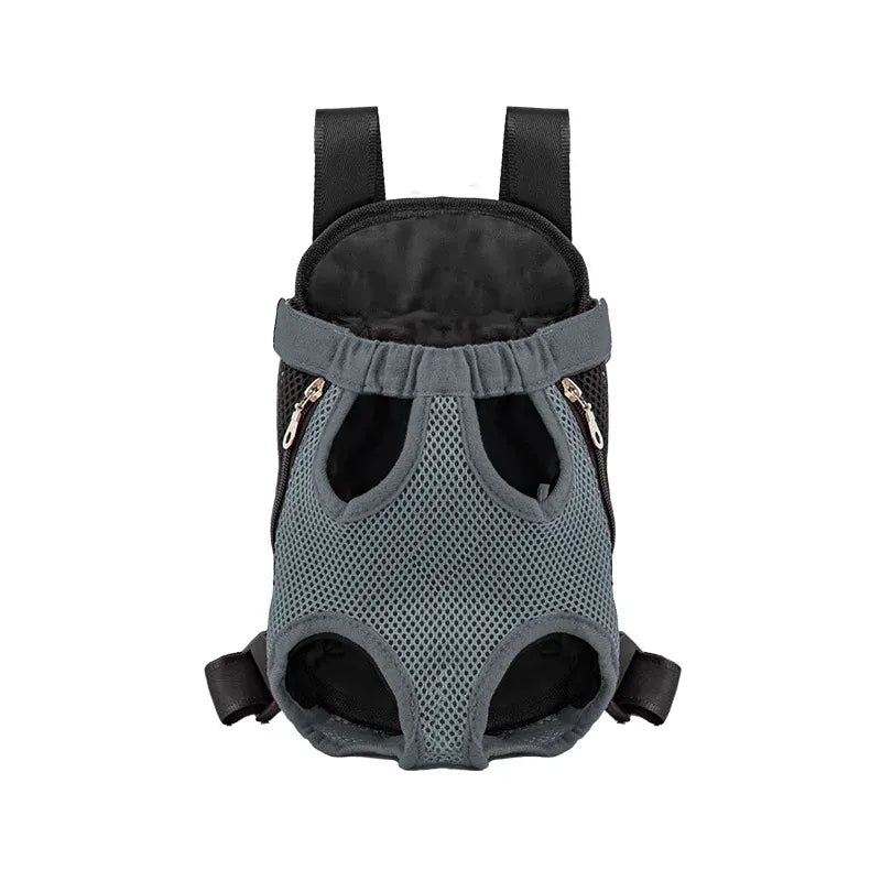 Double Shoulder Breathable Pet Carrier Backpack - Front & Back Wear