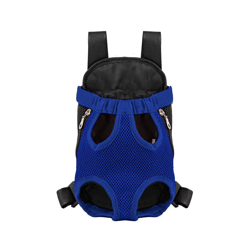 Double Shoulder Breathable Pet Carrier Backpack - Front & Back Wear