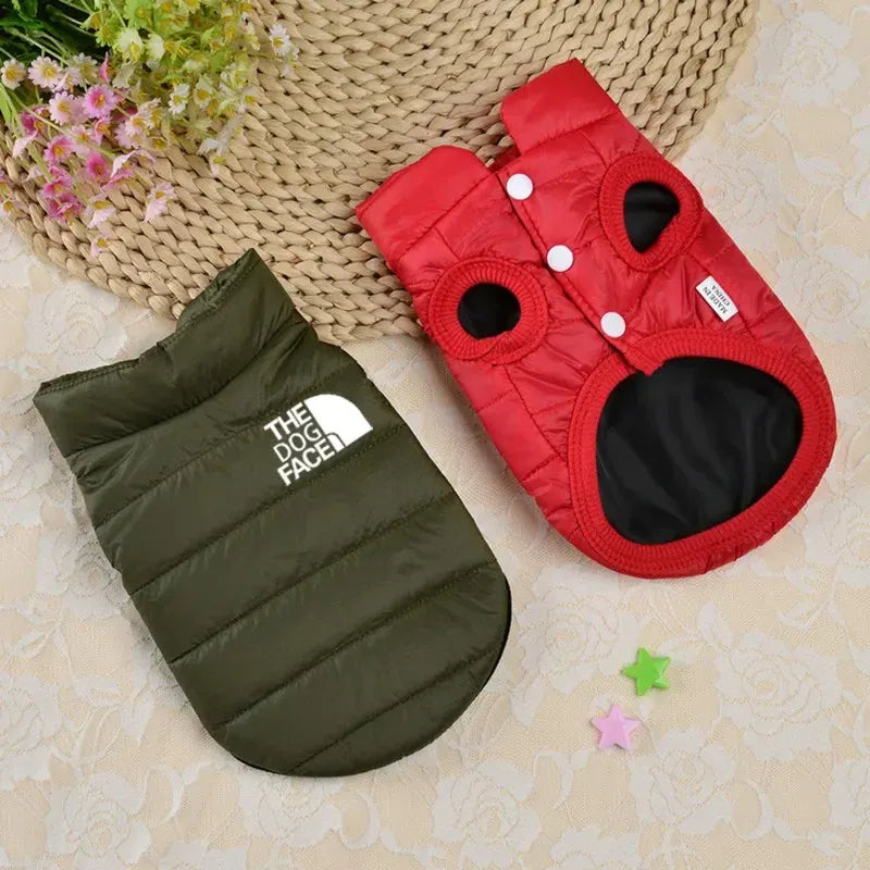 Double-Sided Dog Coat | Winter Warm Pet Vest for Small & Medium Dogs – Soft Puppy Clothes & Chihuahua Outfit