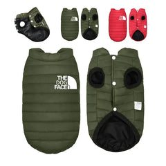 Double-Sided Dog Coat | Winter Warm Pet Vest for Small & Medium Dogs – Soft Puppy Clothes & Chihuahua Outfit