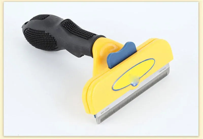 Dual-Sided Pet Grooming Brush - Hair Removal Comb for Cats & Dogs