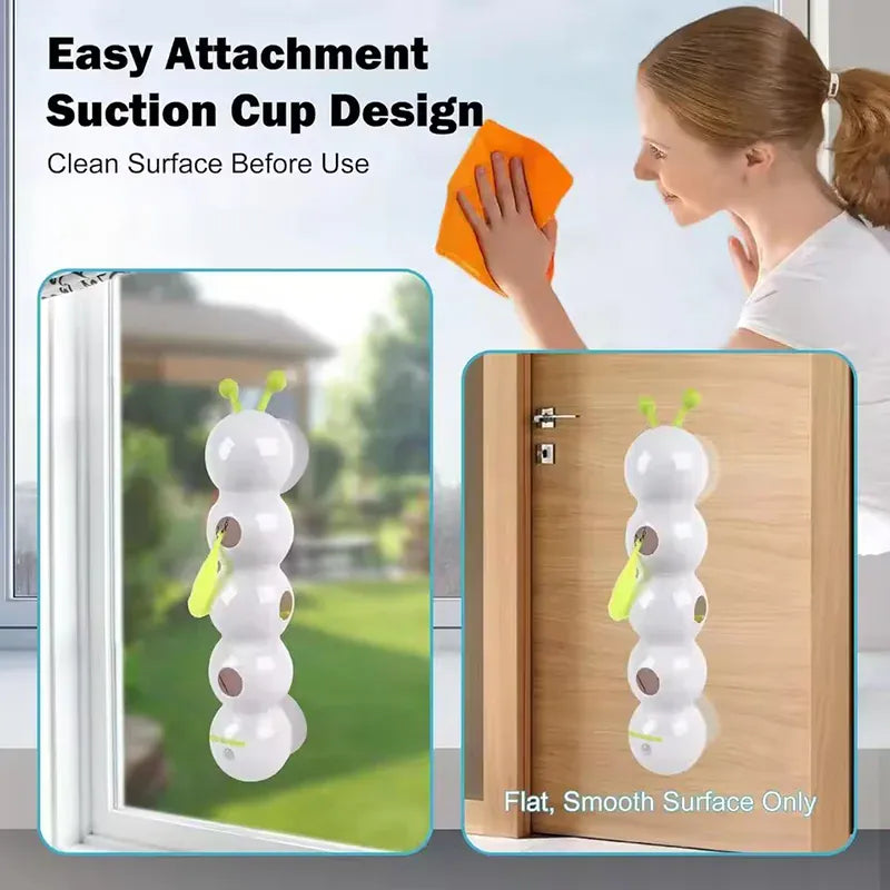 Electric Caterpillar Cat Toy | Motion-Activated Smart Sensor | Self-Running Feather Tail Toy for Indoor Cats | Boredom Relief Pet Toy