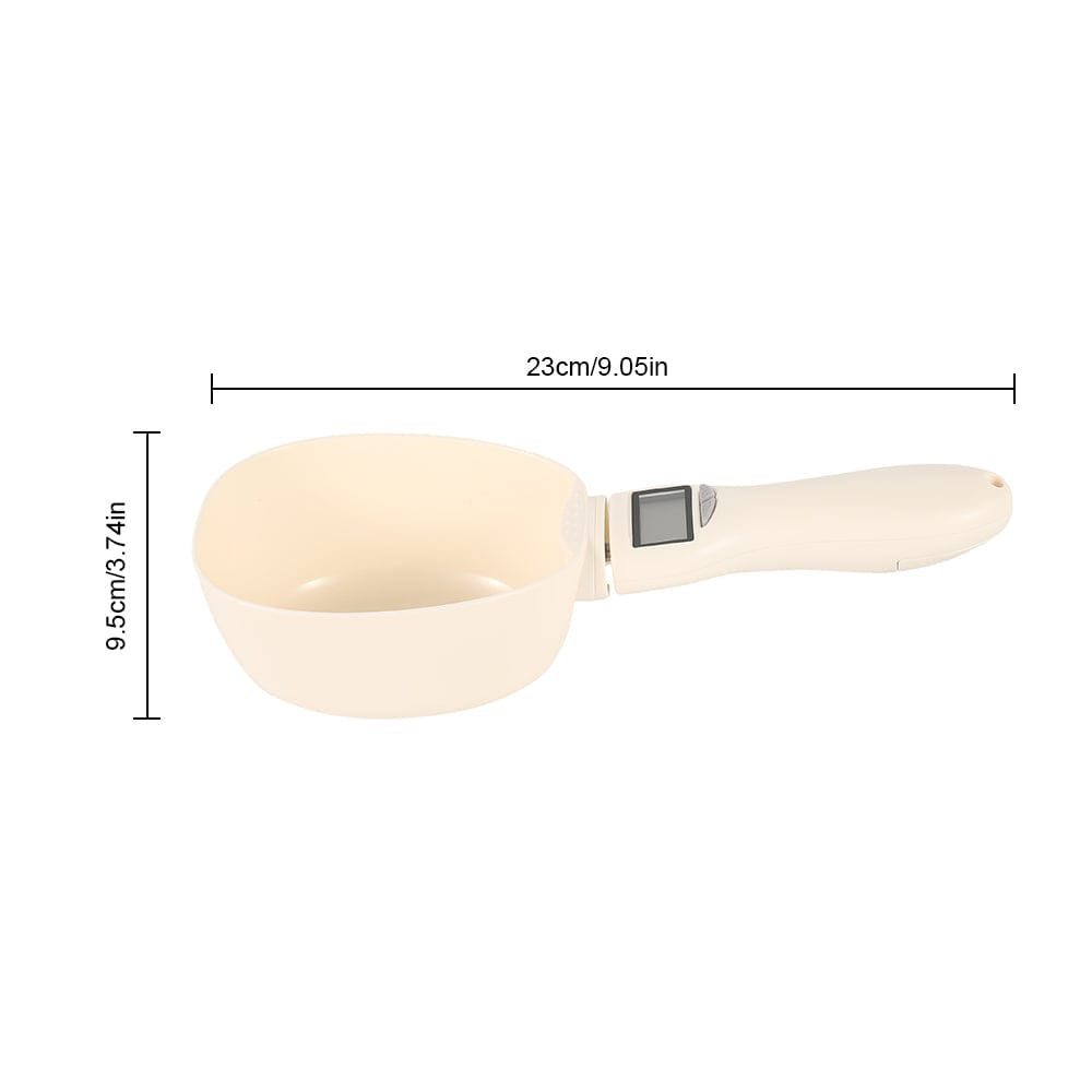 Electronic Pet Food Scale Spoon - Digital Measuring Cup with LED Display