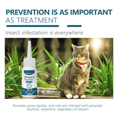 Flea & Tick Drops for Dogs & Cats - Monthly Prevention Treatment & Control
