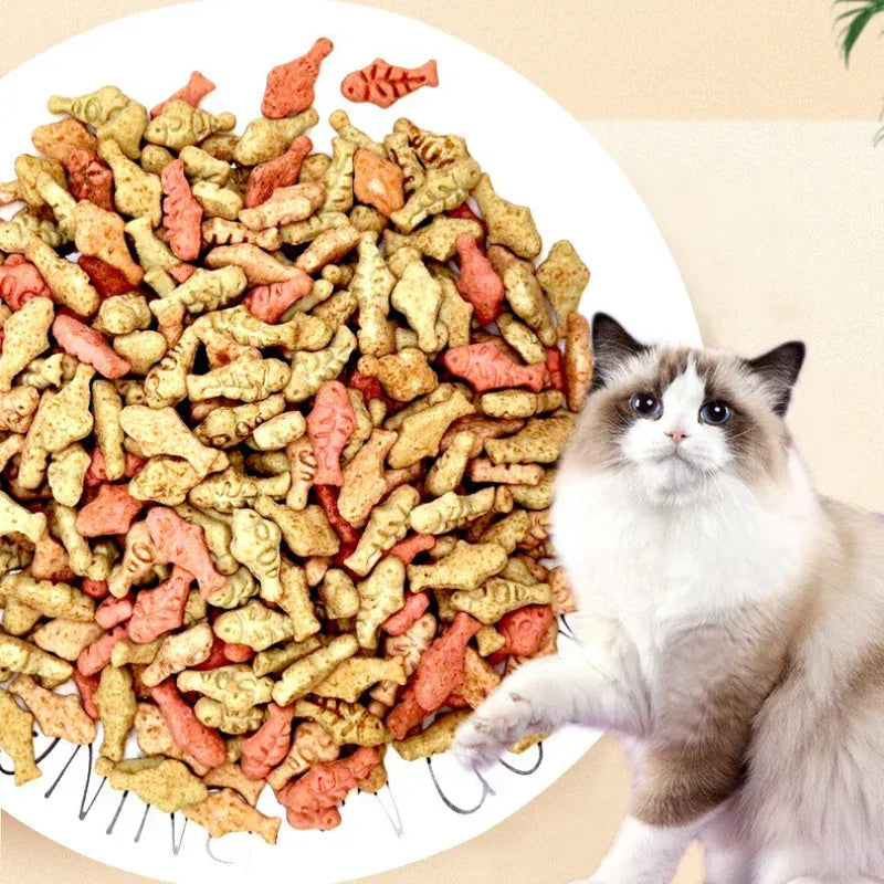 Freeze-Dried Chicken Breast Cat Treats | High Protein Cat Snacks for Weight Gain & Training Rewards | Healthy Natural Kitty Food