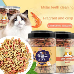 Freeze-Dried Chicken Breast Cat Treats | High Protein Cat Snacks for Weight Gain & Training Rewards | Healthy Natural Kitty Food