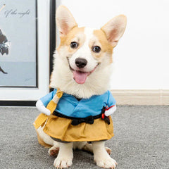 Funny Animal Costume for Dogs & Cats – Hooded Sweatshirt Outfit for Halloween & Cosplay
