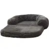 Giant Plush Human Dog Bed - Foldable Bean Bag for Adults & Pets