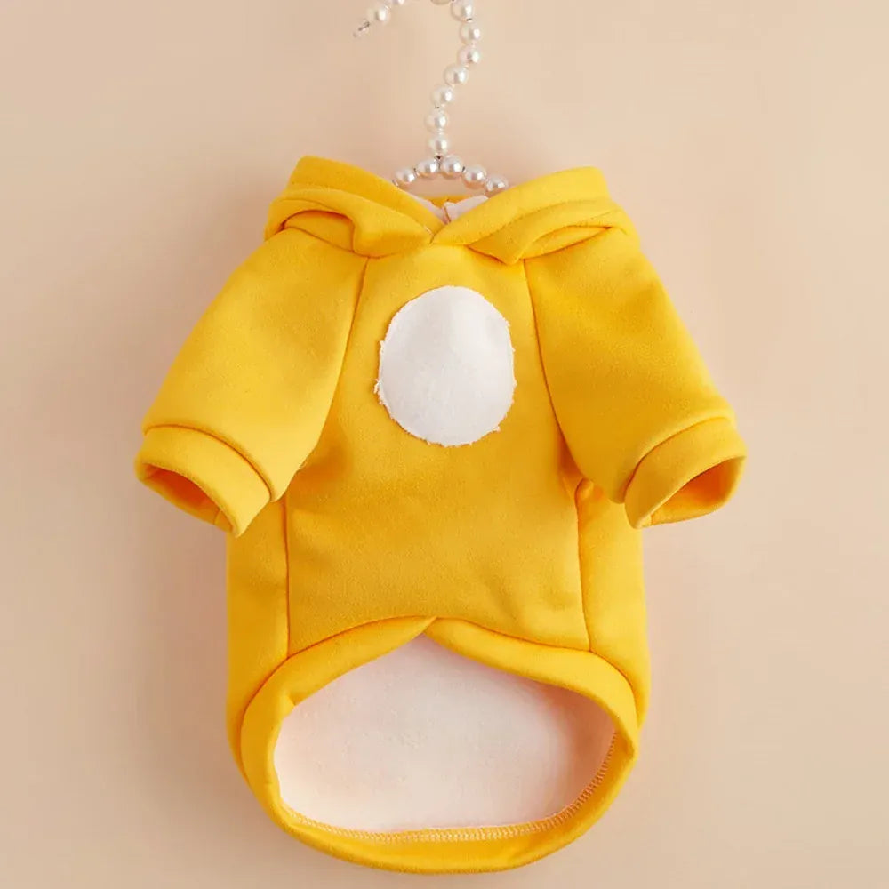 Hairless Cat Winter Clothes | Sphynx Cat Hoodie & Kitten Sweater | Warm Pet Costume for Small Cats & Kittens