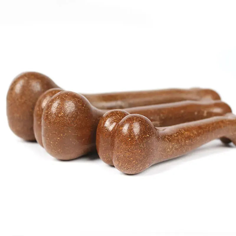 Indestructible Dog Chew Bone - Molar Cleaning Toy for Aggressive Chewers