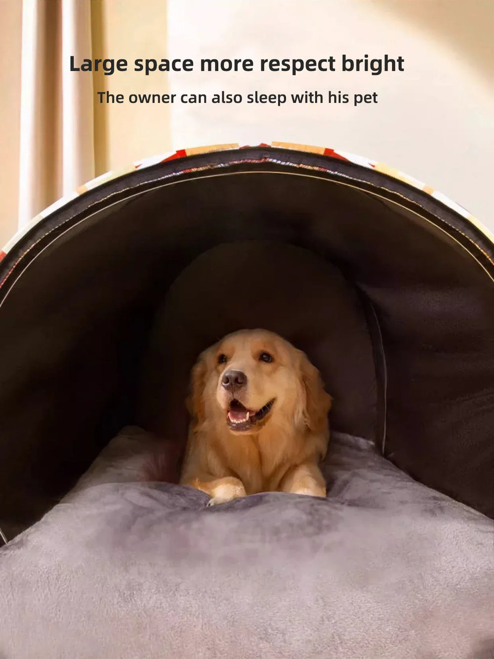 Insulated Large Dog House – Weatherproof Outdoor Kennel with Removable Roof for Extra Big Dogs