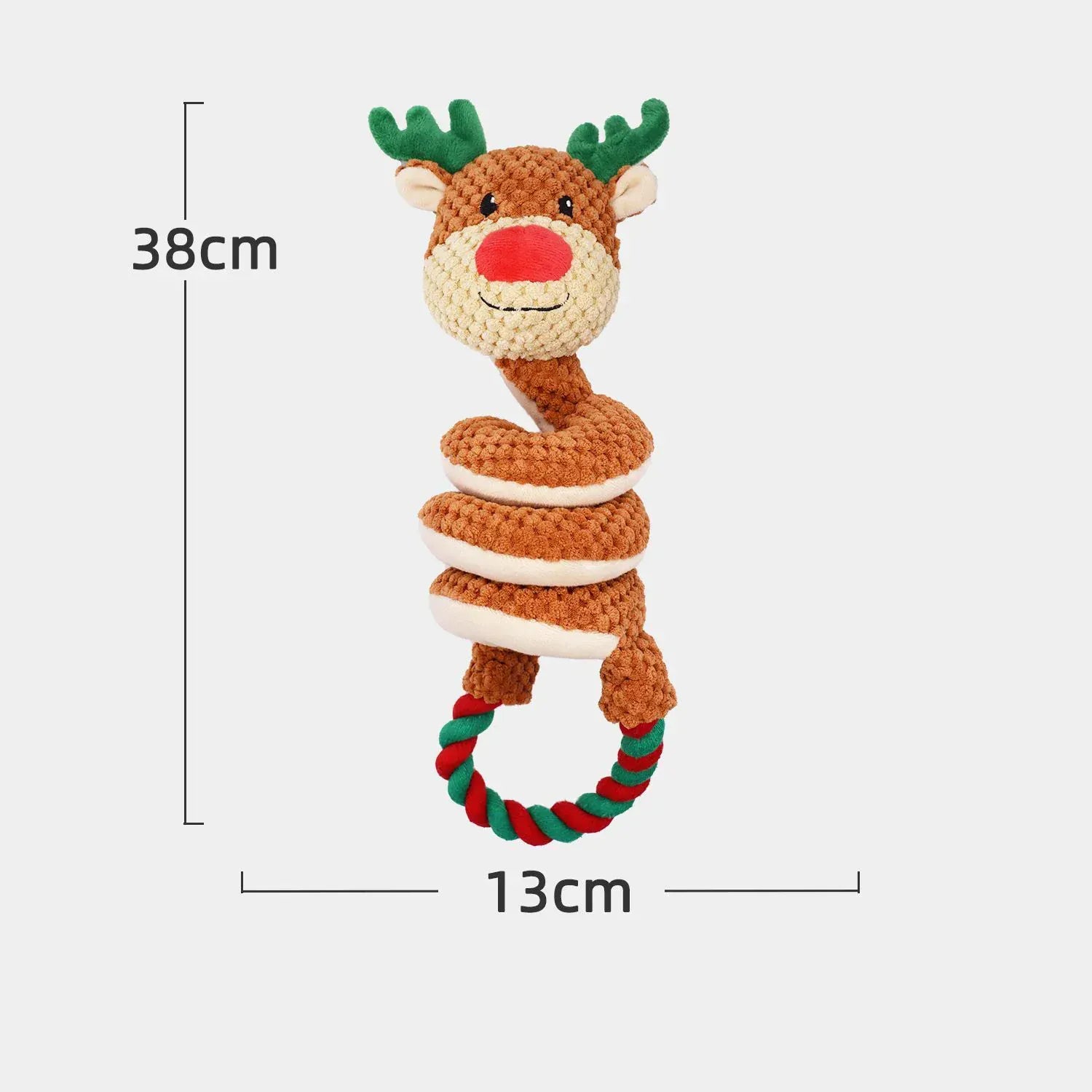Interactive Plush Squeaky Toys for Dogs – Soft Fleece Puppy Toys for All Breeds