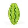 Interactive Rubber Pet Feeder Ball - Multi-Color Food Dispensing Toy
