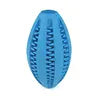 Interactive Rubber Pet Feeder Ball - Multi-Color Food Dispensing Toy