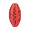 Interactive Rubber Pet Feeder Ball - Multi-Color Food Dispensing Toy