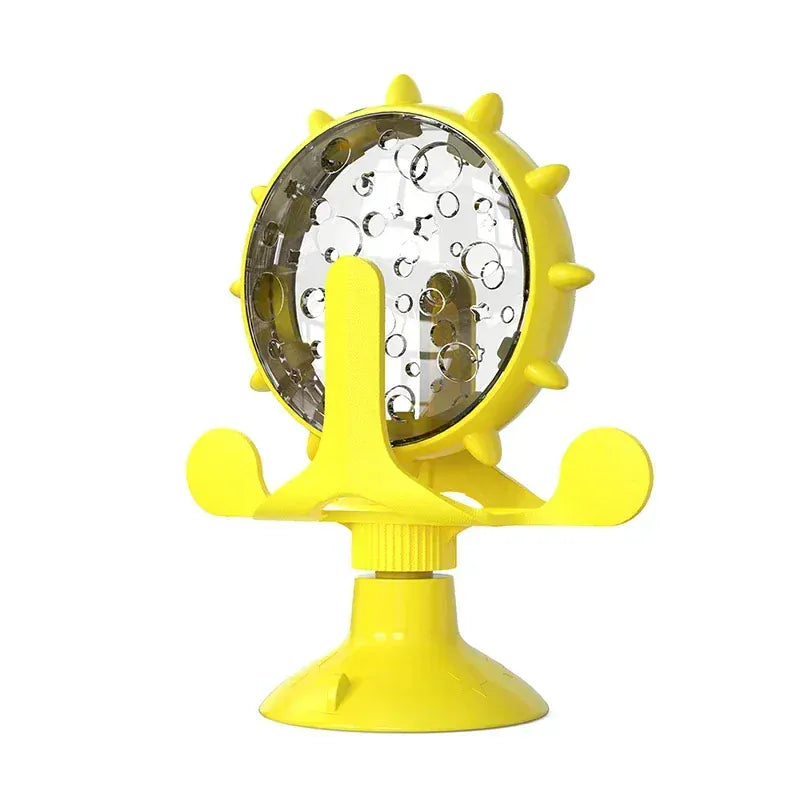 Interactive Treat Dispenser - Slow Feeder Puzzle Toy for Cats Small Dogs IQ