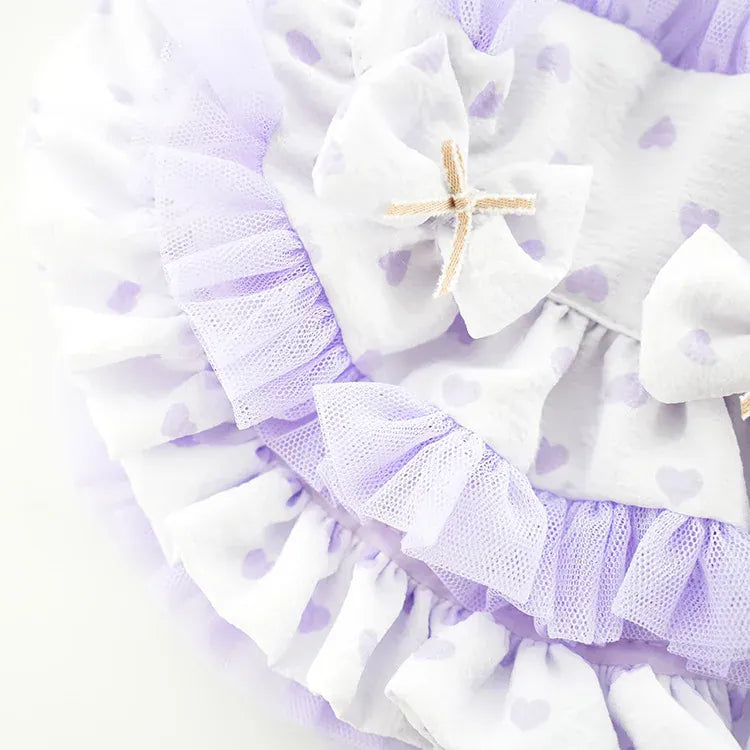 Lolita Pet Tutu Skirt – Thin Strapped Princess Dress for Small Dogs & Cats