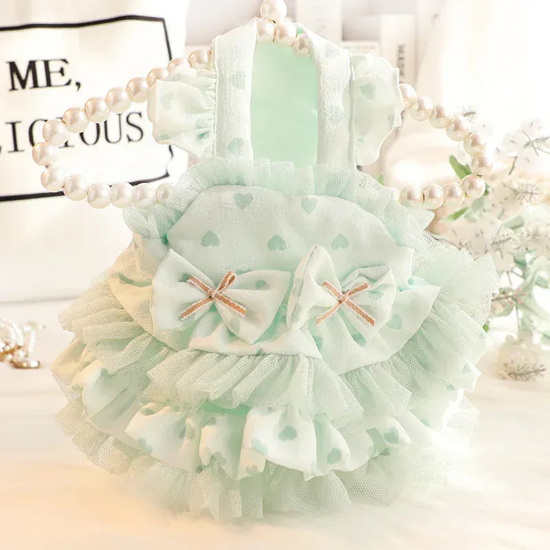 Lolita Pet Tutu Skirt – Thin Strapped Princess Dress for Small Dogs & Cats