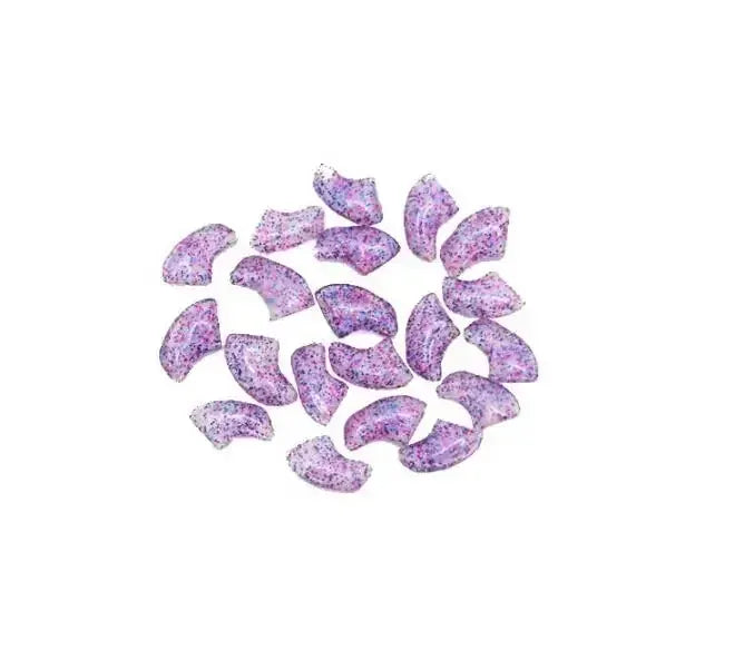 Lovely 20pcs Soft Silicone Cat Nail Caps | Pet Claw Protection with Adhesive Glue | Anti-Scratch Cat Paw Covers | Safe Nail Care for Cats