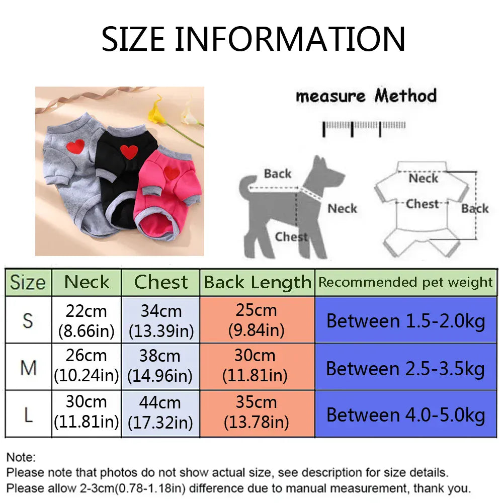 Medium Cat Sweater & Small Dog Hoodie | Winter Warm Thickened Pet Clothes | Cute Puppy Bipedal Outfit for Yorkie & Taddy